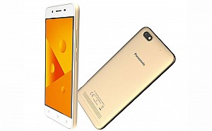 Panasonic P99 Champagne Gold Front,Back And Side