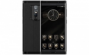 Gionee M2018 Black Front And Back
