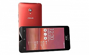Asus Zenfone 5 A501CG Cherry Red Front And Back