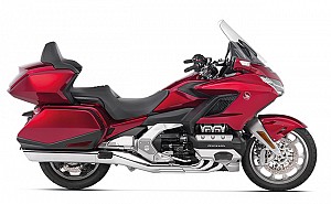 Honda Gold Wing GL1800 Candy Prominence Red