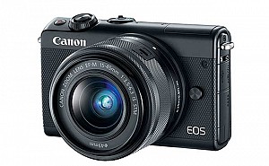 Canon EOS M100 Black Front And Side