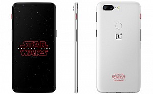 OnePlus 5t Star Wars Limited Edition Front, Back and Side