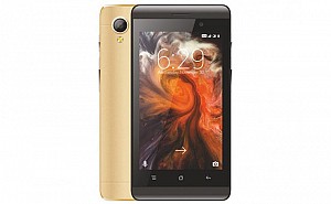 Celkon Star 4G+ Gold Front And Back