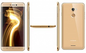 Coolpad Note 3S Gold Front,Back And Side