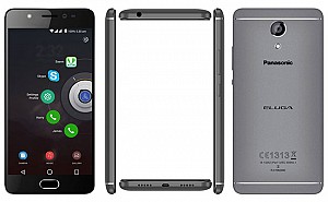 Panasonic Eluga Ray Max Space Grey Front,Back And Side