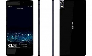 Gionee Elife S5.5 Black Front,Back And Side
