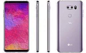 LG V30 Plus Lavender Violet Front,Back And Side