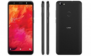 Lava Z81 Front, Side and Back