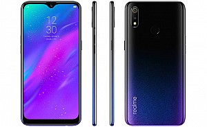 Realme 3 Front, Side and Back