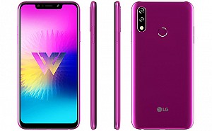 LG W10 Front, Side and Back