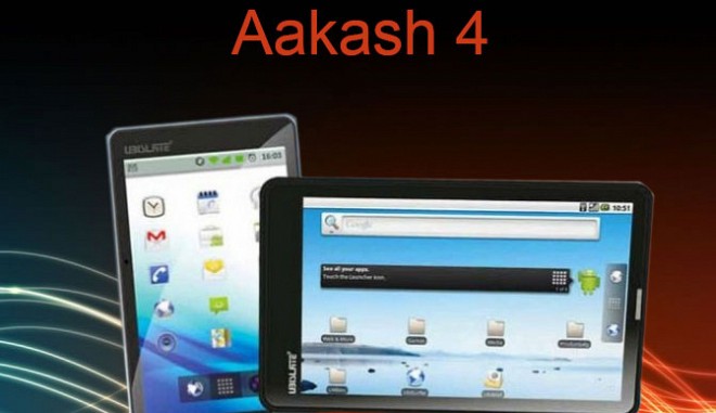 aakash tablet 4 India