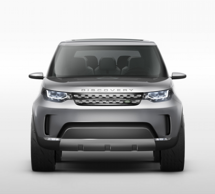 Land Rover Discovery Vision Concept Car Front View