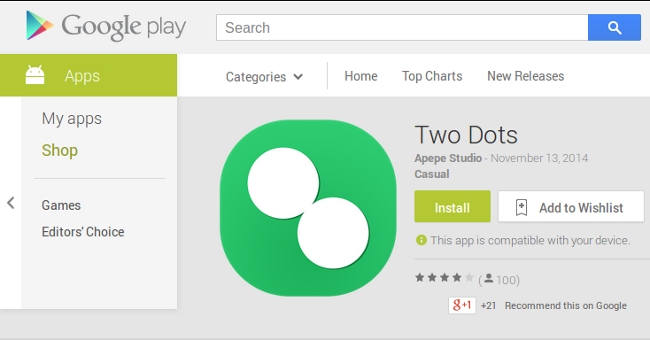 Two Dots Game on Google Play