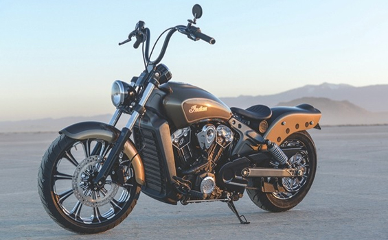 Indian Scout Customized Motorcycle