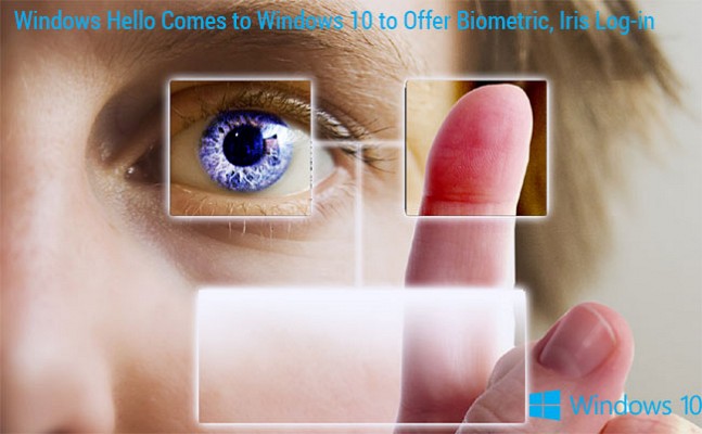 Windows 10 with Biometric login feature