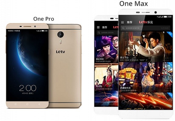 LeTV One Pro and One Max