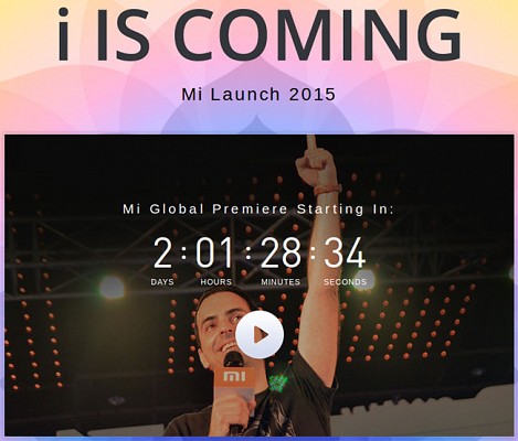 Global Mi Phone Premiere