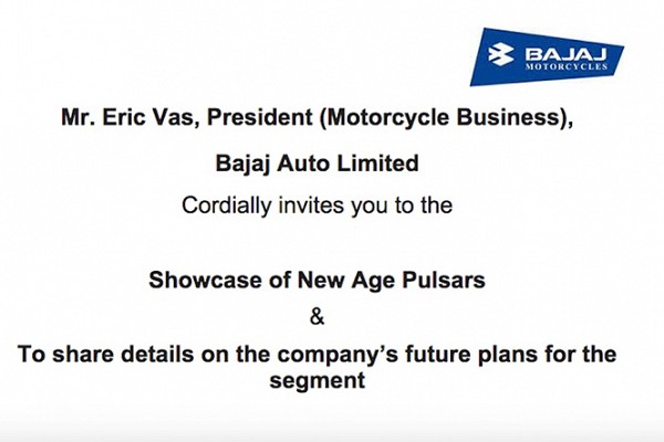 Bajaj Auto Invitation