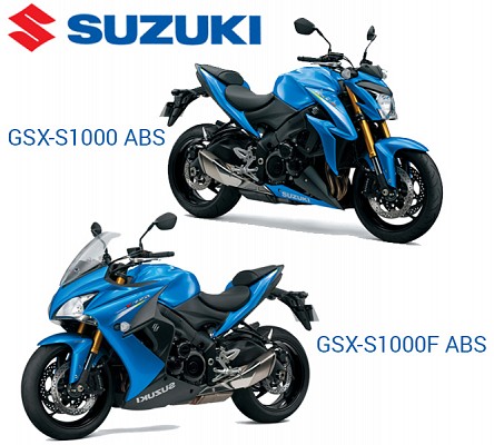 Suzuki GSX-S1000 and GSX-S1000F