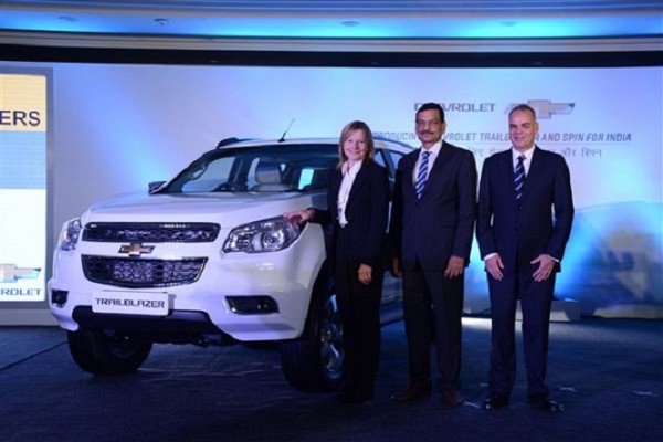Chevrolet Trailblazer Unveiled in India