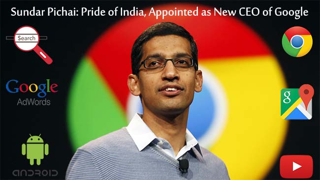 Sundar Pichai Google CEO