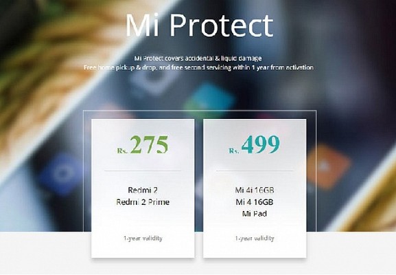 Mi Protect Insurance Service by Xiaomi