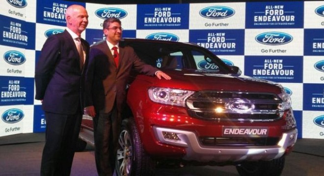 2016 Ford Endeavour Launched in India