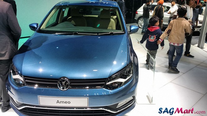 VW Ameo At 2016 Auto Expo