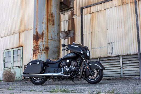 Indian Motorcycle Launched Chieftain Dark Horse Variant Completely Blacked Out With Fewer Chrome Bits 
