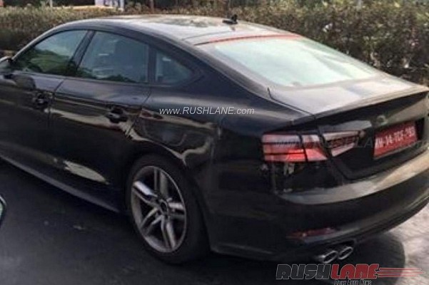Next generation of Audi A5 Sportback Spied