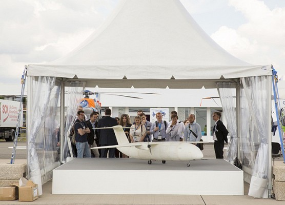 Airbus presents first 3-D-printed mini aircraft at Germany air show