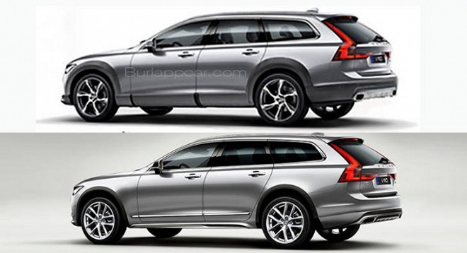 2017 Volvo V90 Cross Country Apparently Exposed
