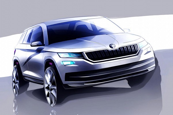 Skoda Released Sketches of its Upcoming Kodiaq 
