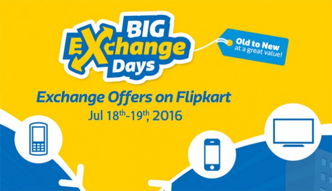 Hurry Up! Flipkart Big Exchange Days Begins