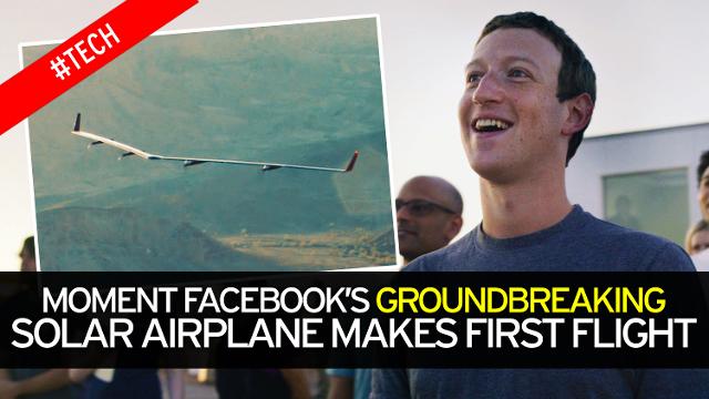Facebook Successfully Conducted The Test Of Solar Based Internet Drone
