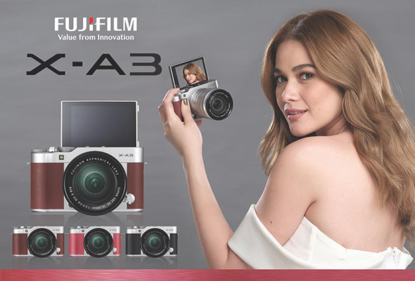 Renowned Japanese photography firm Fujifilm offers a new X series camera X-A3 with 180-degree tilting screen for selfies.