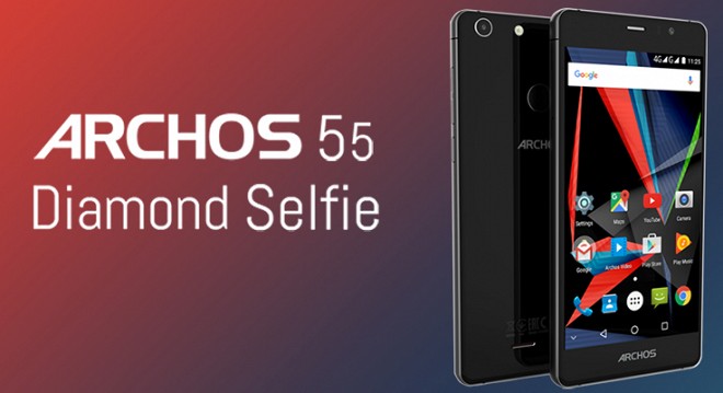 Archos unveils 55 Diamond Selfie Smartphone nearly for Rs 15,000