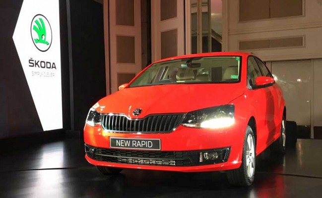 2016 Skoda Rapid Facelift Launched in India