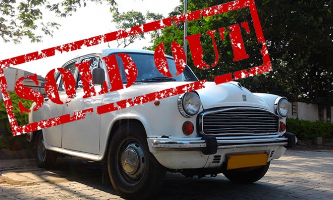 Iconic Hindustan Motors Ambassador Brand Sold-out