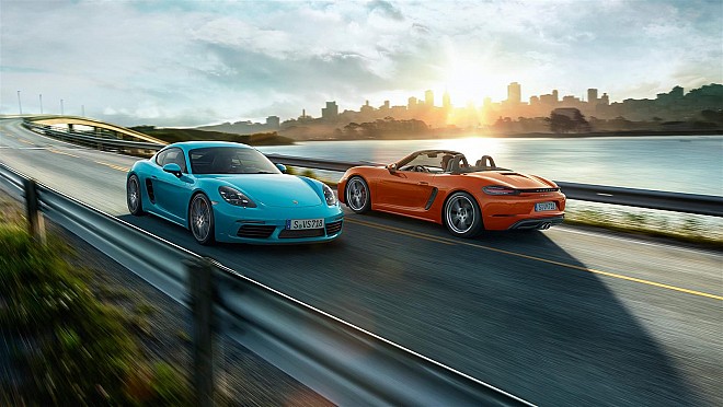Updated 2017 Porsche 718 Boxster and Cayman Launched in India