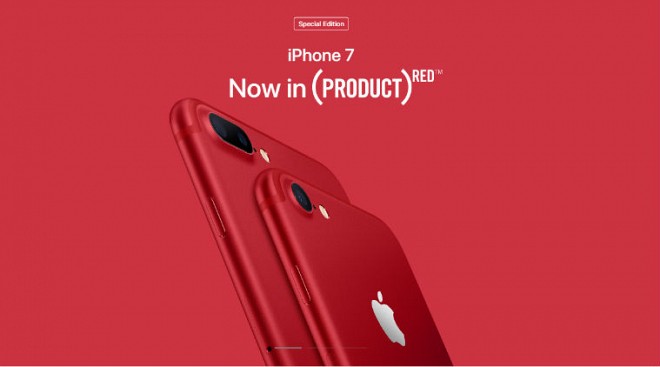 Apple iPhone 7 RED colour