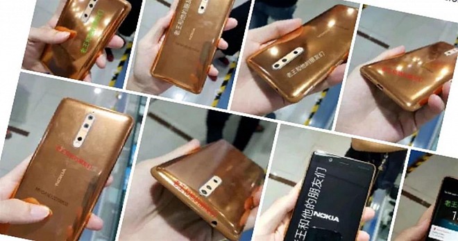 Nokia 8 Copper Gold Leaked Images