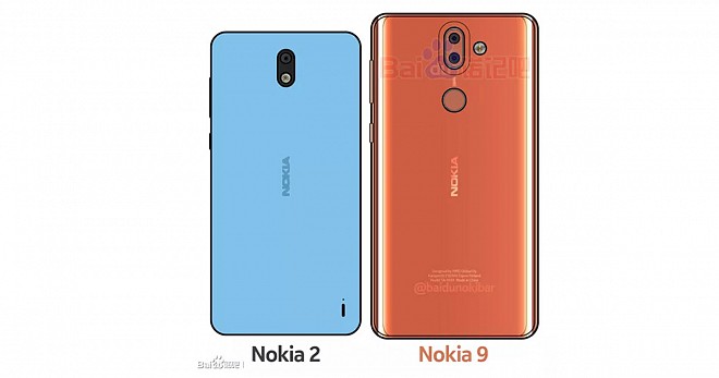 Nokia 9, Nokia 2 Design Leaked Online