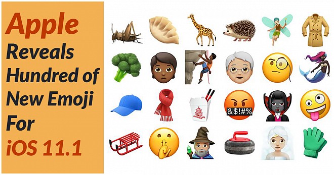 Apple reveals new emojis coming to your iPhone with iOS 11.1