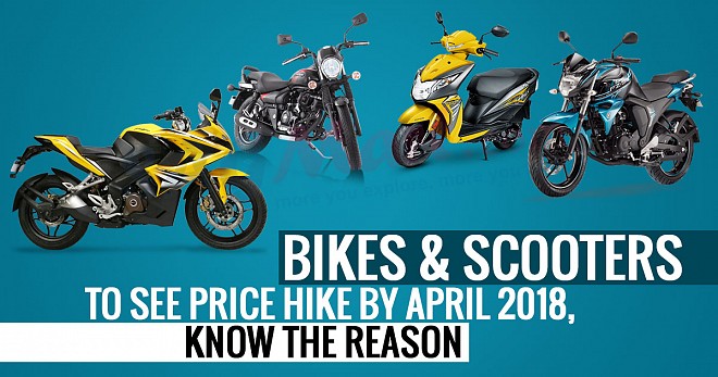 Bikes And Scooters Price Hike