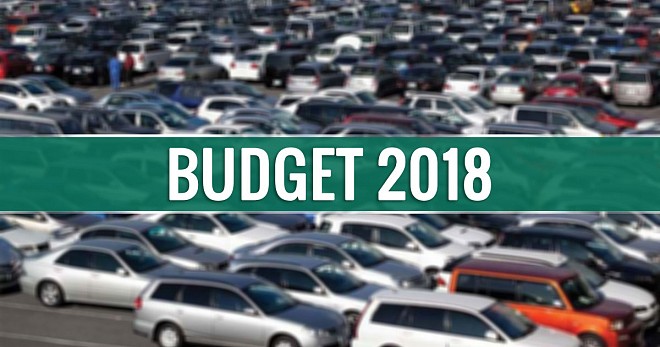 Car budget 2018