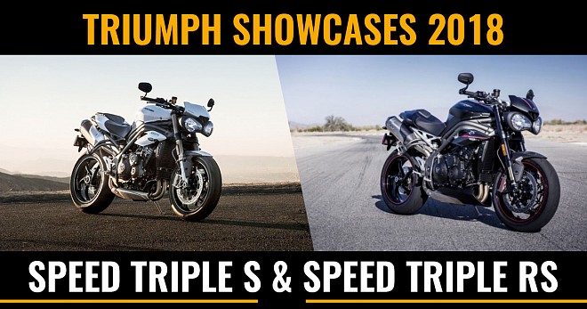 Triumph 2018 Speed Triple S And RS