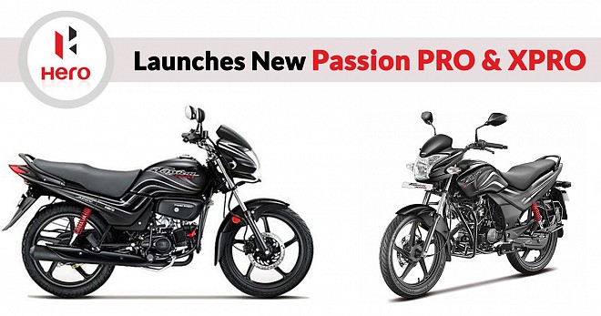Hero Launches New Passion PRO  XPRO