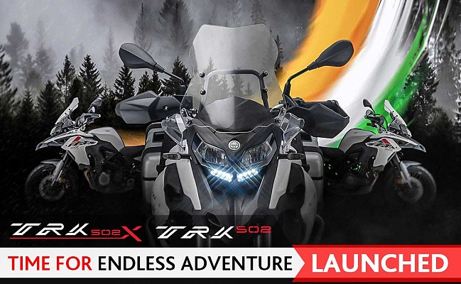 Benelli TRK 502 and TRK 502X Launch