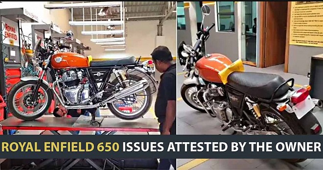 Royal Enfield 650 Issues 